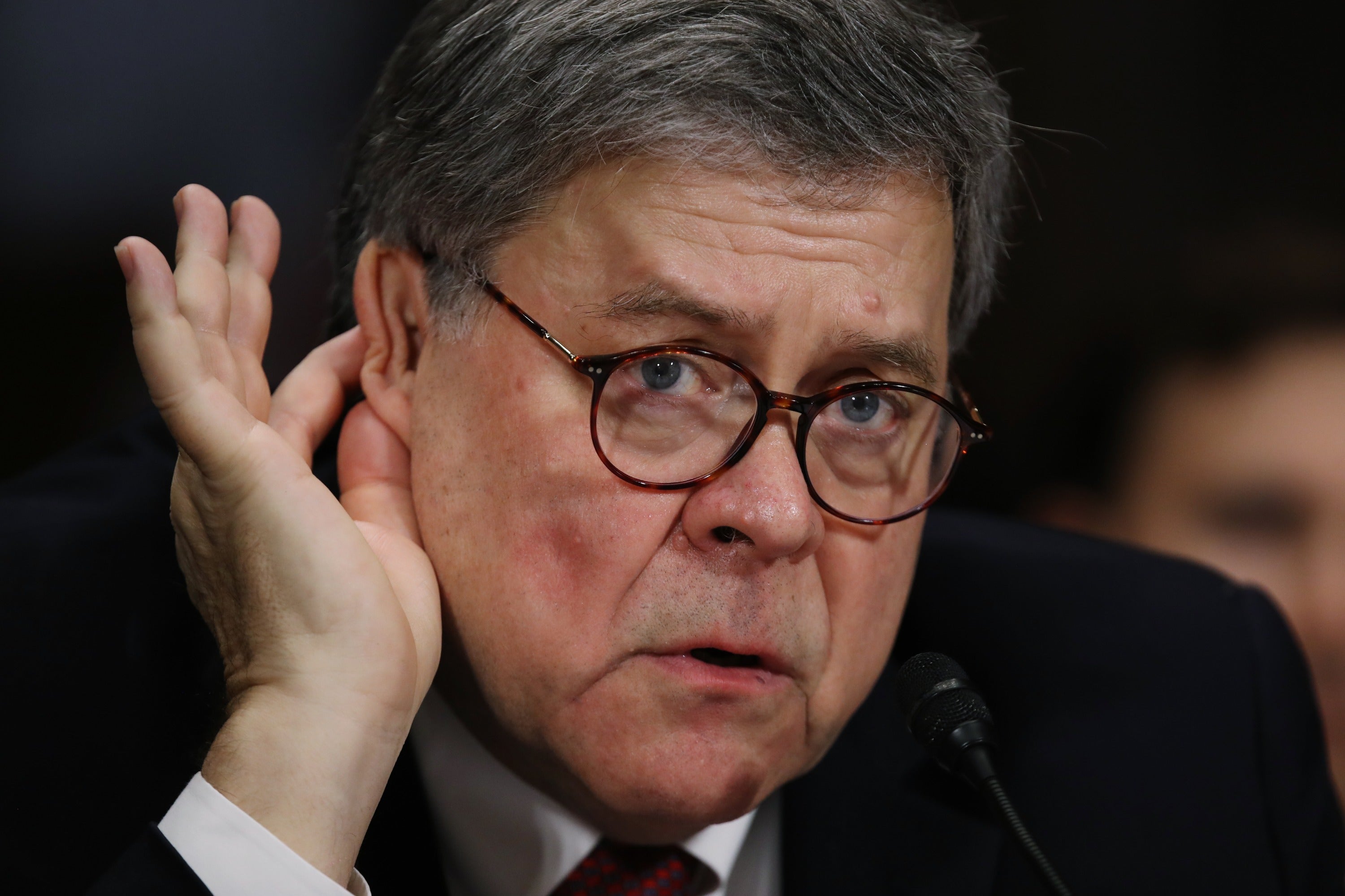 William Barr llega a la Casa Blanca tras negar el fraude electoral