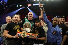 Fury se olvida de Wilder para retar a Anthony Joshua