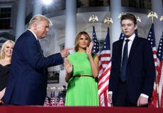 Trump aprovecha graduación de su hijo para asistir a una recaudación