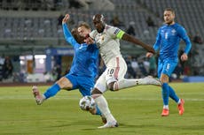 Bélgica derrota a Islandia e Inglaterra cae con Dinamarca