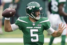 Jets: Flacco entra al quite tras lesión de Sam Darnold
