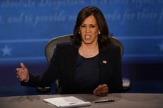 Kamala Harris suspende viajes de campaña tras casos de coronavirus