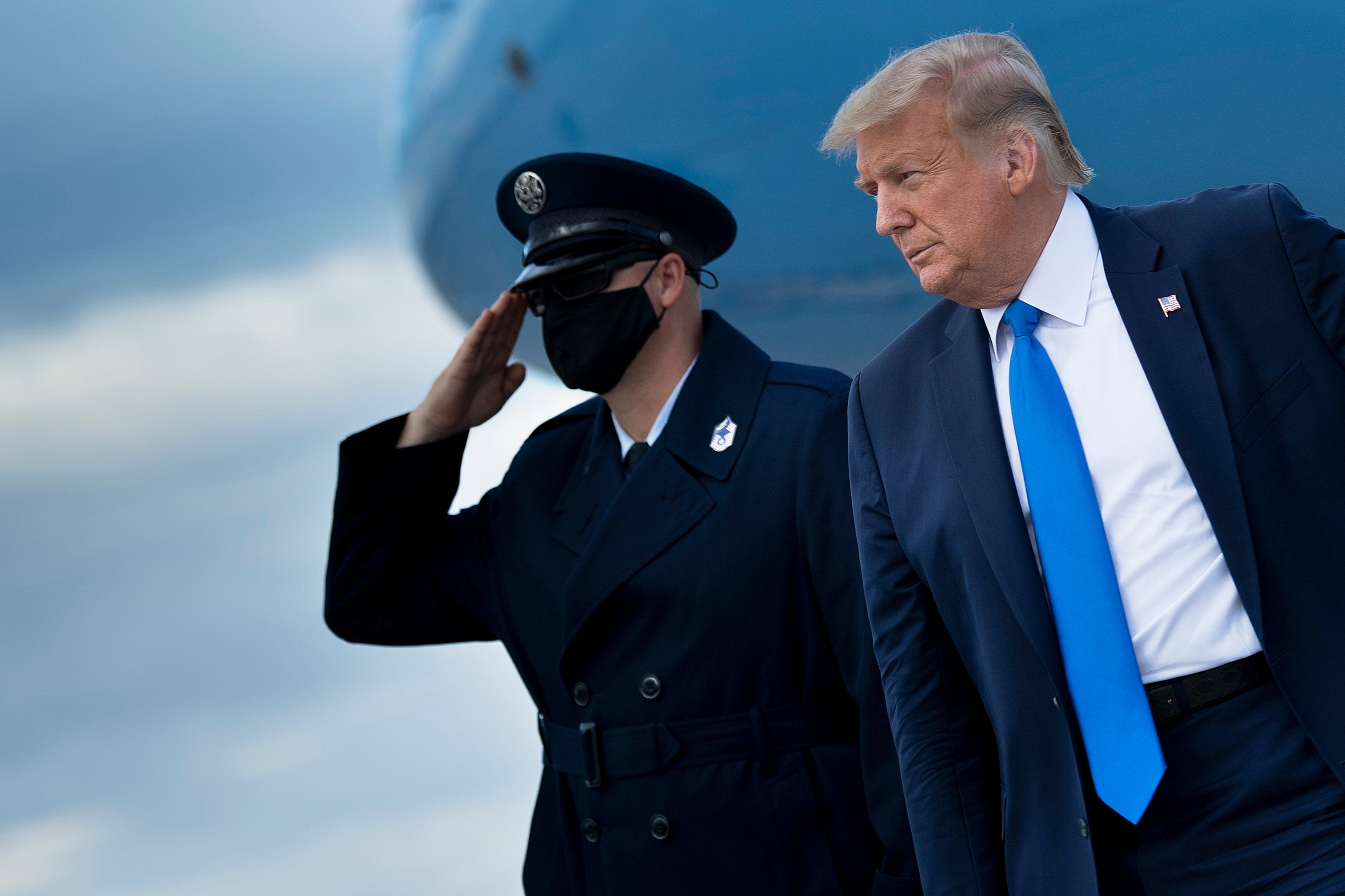 Trump ‘no sabe’ si se hizo la prueba de coronavirus el día del debate