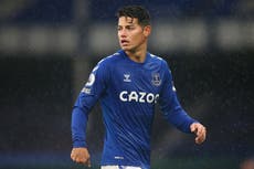 James Rodríguez: perdido en el Real Madrid, renacido en el Everton