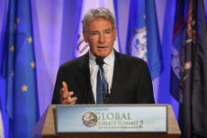 Harrison Ford estalla contra los políticos por el cambio climático
