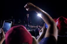 Donald Trump busca votos en estados cruciales