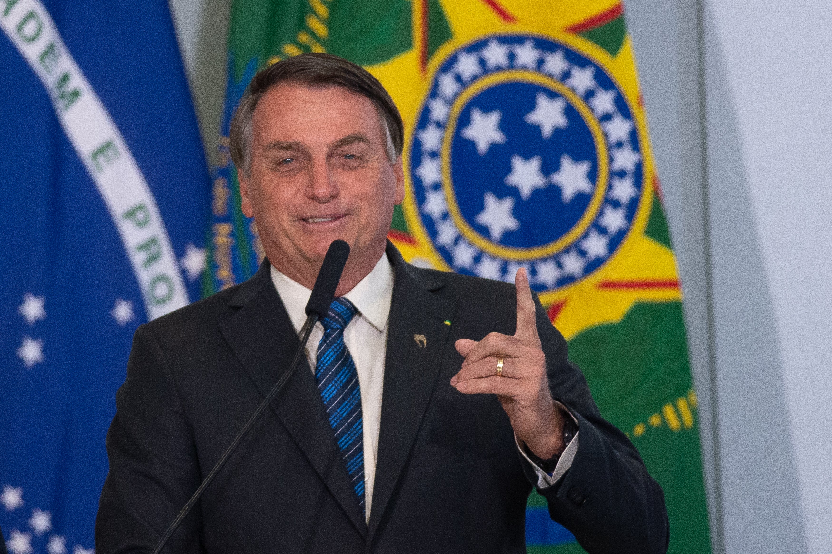 Jair Bolsonaro, Presidente de Brasil.