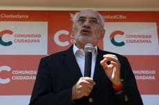 Carlos Mesa reconoce su derrota electoral en Bolivia
