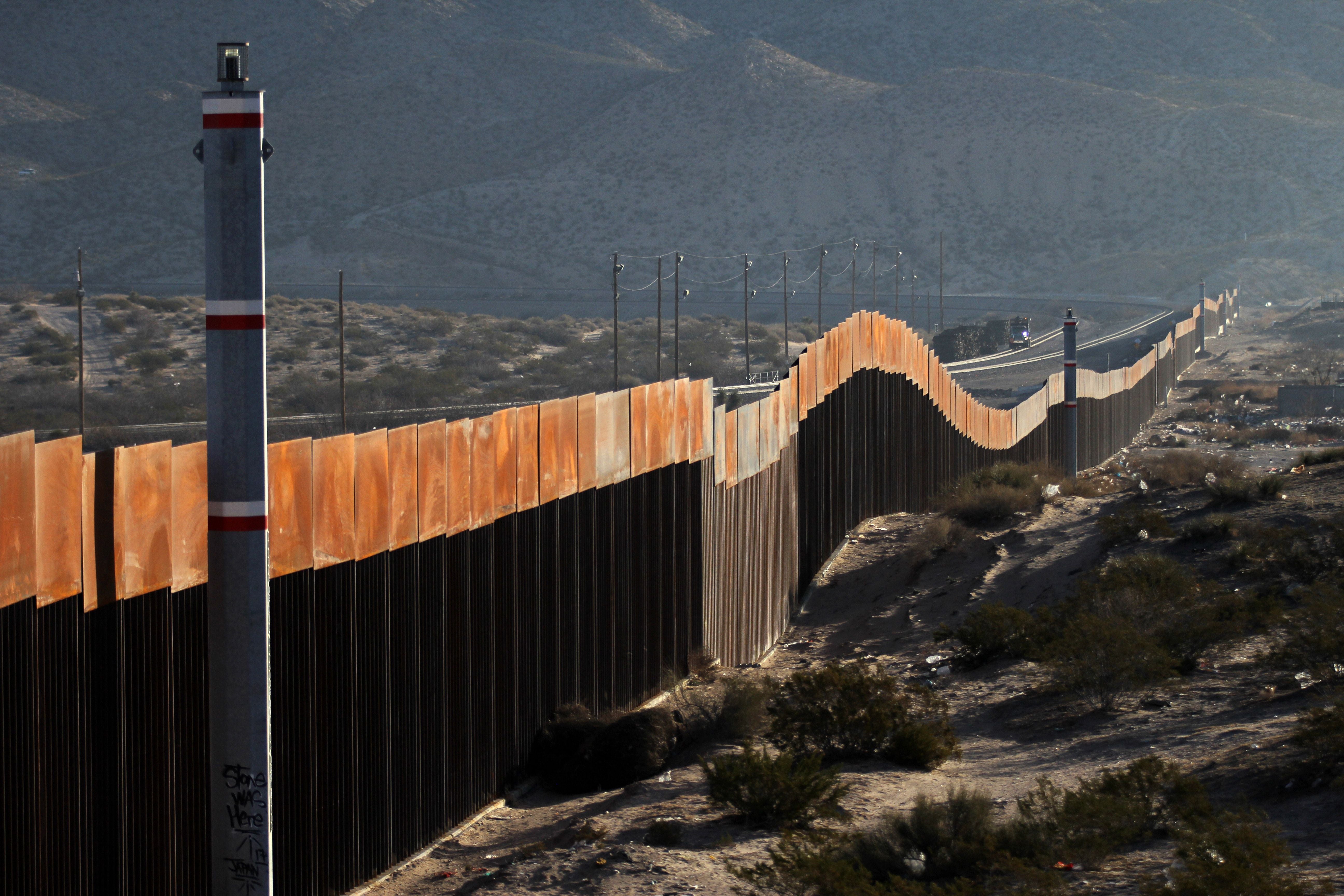 Muro entre México y Estados Unidos, Ciudad Juárez.