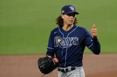 Glasnow y Snell abrirán los primeros 2 juegos por Rays