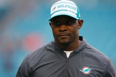 Brian Flores se muestra optimista con los Miami Dolphins