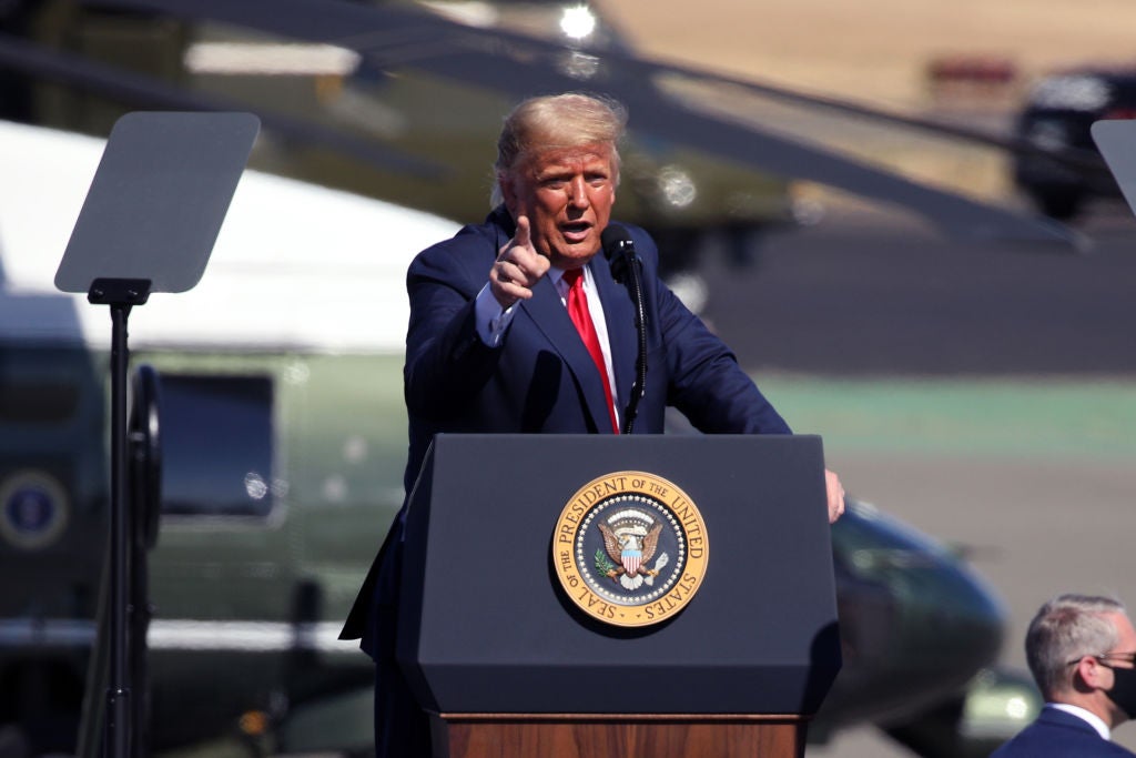 Trump se burla de la adicción a las drogas de hijo de Biden 