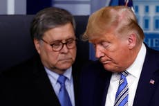 La carta completa con la que renuncia William Barr como Fiscal General