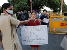 Detienen a niños de 9 y 12 años por protestar contra contaminación del aire en India