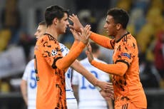 Álvaro Morata anota doblete en el triunfo de Juventus sobre Dínamo
