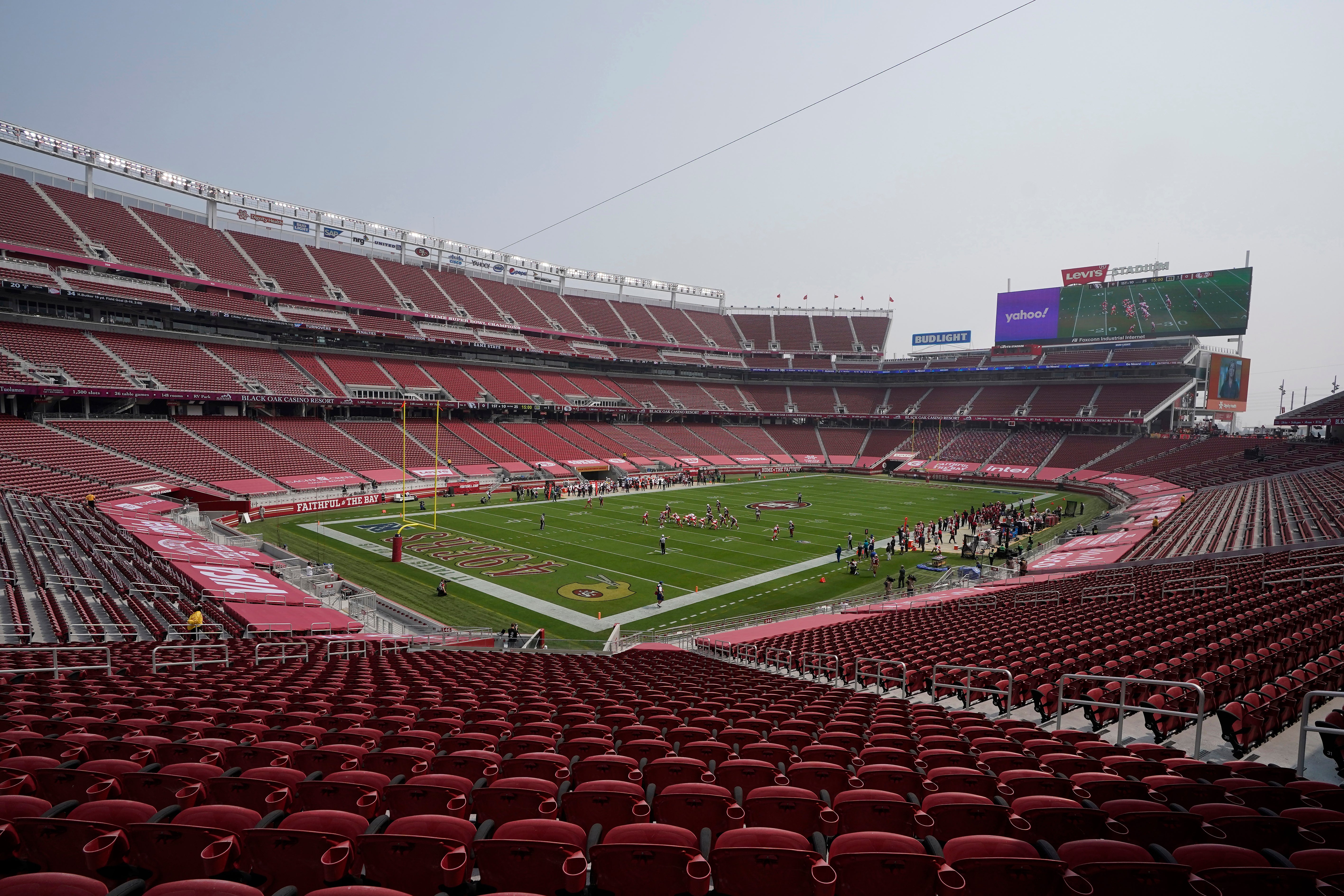 La aprobación permitiría que los San Francisco 49'ers cuenten con sus fanáticos en el estadio Levi's
