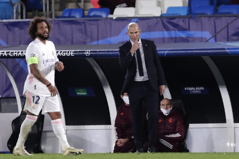 La defensa del equipo dirigido por Zinedine Zidane no funciona cuando Sergio Ramos no está.