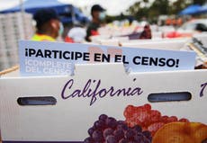 Jueces en California bloquean orden de Trump sobre excluir del censo a residentes indocumentados