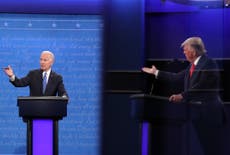 Último debate entre Trump y Biden registra una caída en el rating