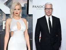 Lawrence confrontó a Anderson Cooper por su caída en los Oscars 2013