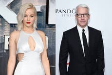 Lawrence confrontó a Anderson Cooper por su caída en los Oscars 2013