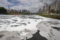 La ciudad más de rica de Brasil está tratando de descontaminar un río
