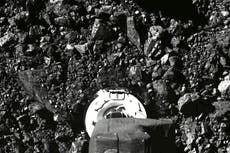 Muestras de asteroide se escapan de sonda de la NASA