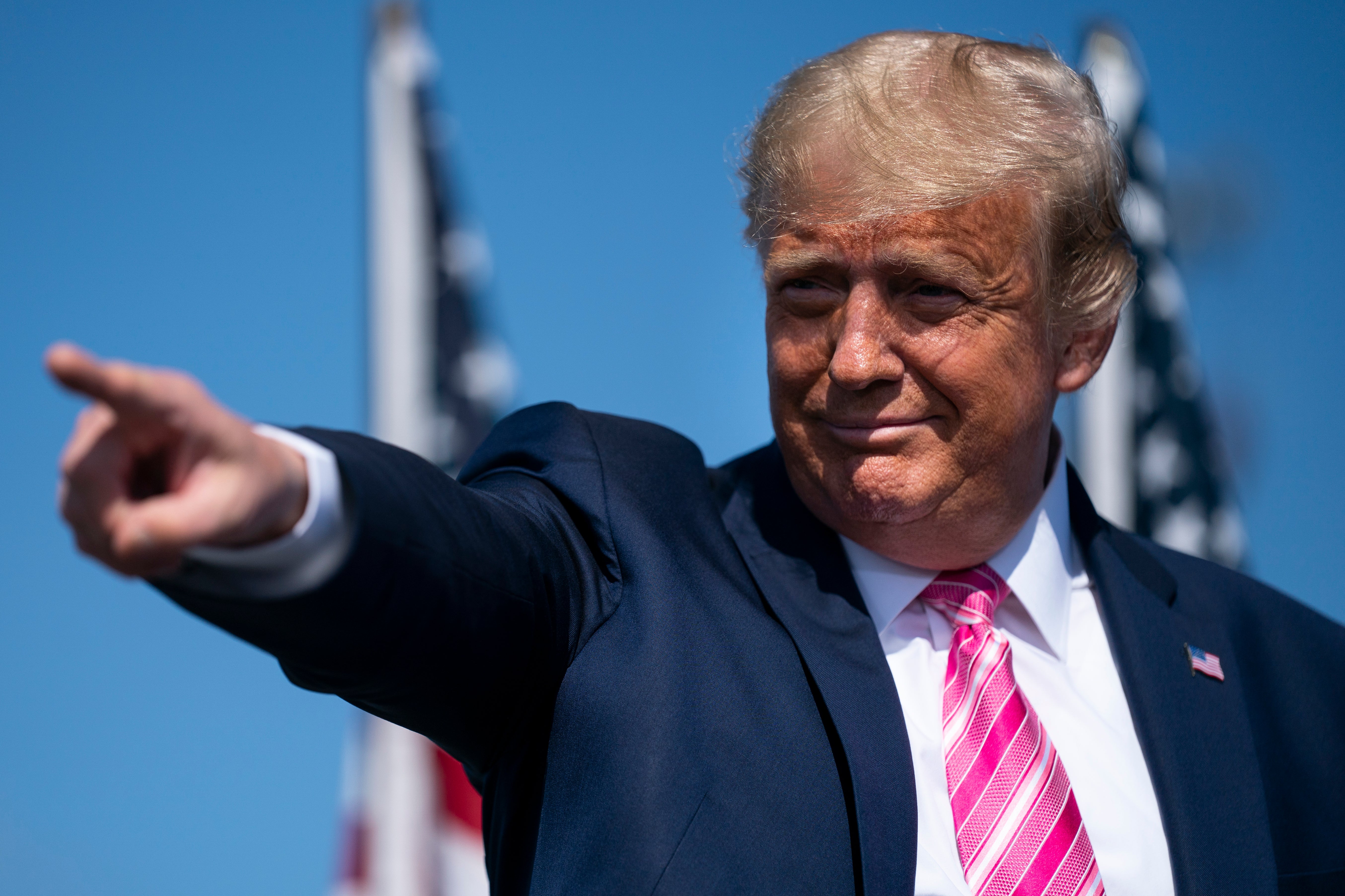 Trump afirma que ganó el tercer debate presidencial contra Joe Biden