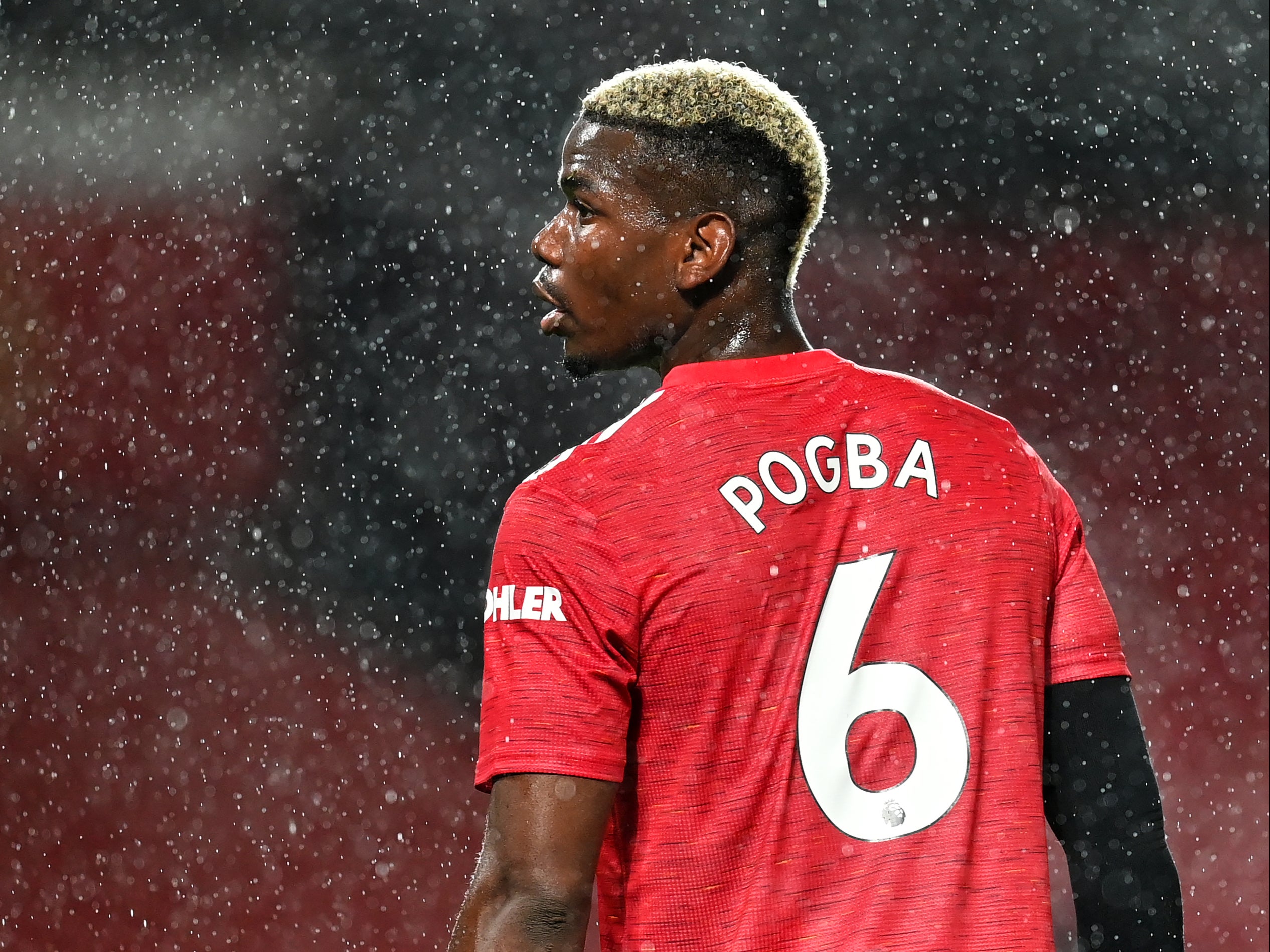 El centrocampista del Manchester United Paul Pogba
