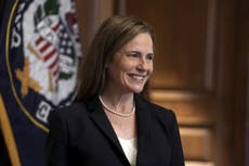 Confirmación de Amy Coney Barrett a Corte Suprema parece inminente
