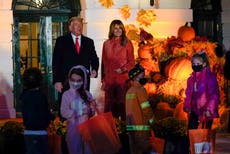 Así vivió Donald Trump este año el Halloween en la Casa Blanca