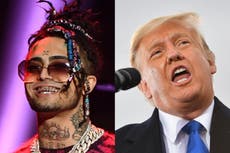 Lil Pump apoya la reelección de Donald Trump abiertamente
