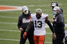 Browns pierden a Odell Beckham Jr por el resto de la temporada