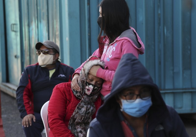 Ecuador registra 161.635 contagiados y 12.553 fallecidos debido al coronavirus.