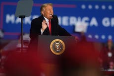 Trump asegura que “siempre ha competido contra Abraham Lincoln”