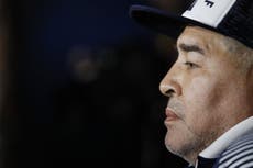 Reportan mejora del estado de salud de Maradona
