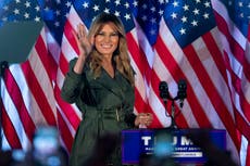 Melania Trump lanza extraño ataque contra los demócratas y la prensa