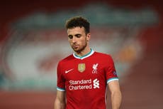 Diogo Jota marca el gol 10 mil en la historia del Liverpool