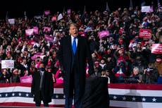 Evento de Trump termina con varias personas hospitalizadas