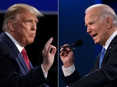 Biden lidera a Trump en los estados de campo de batalla