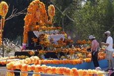 Latinos recuerdan a fallecidos por coronavirus en el Día de Muertos