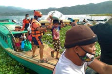 El súper tifón ‘Goni' azota el este de Filipinas 