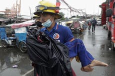  Filipinas: Supertifón Goni deja al menos siete muertos a su paso 
