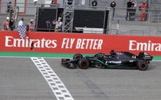Lewis Hamilton gana en Imola y Mercedes suma su séptimo título