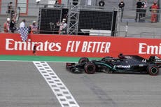 Lewis Hamilton gana en Imola y Mercedes suma su séptimo título