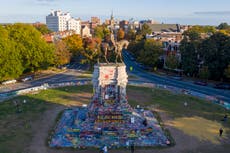 Caravana a favor de Trump realiza disparos en Virginia