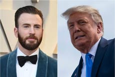 Chris Evans explota contra Donald Trump