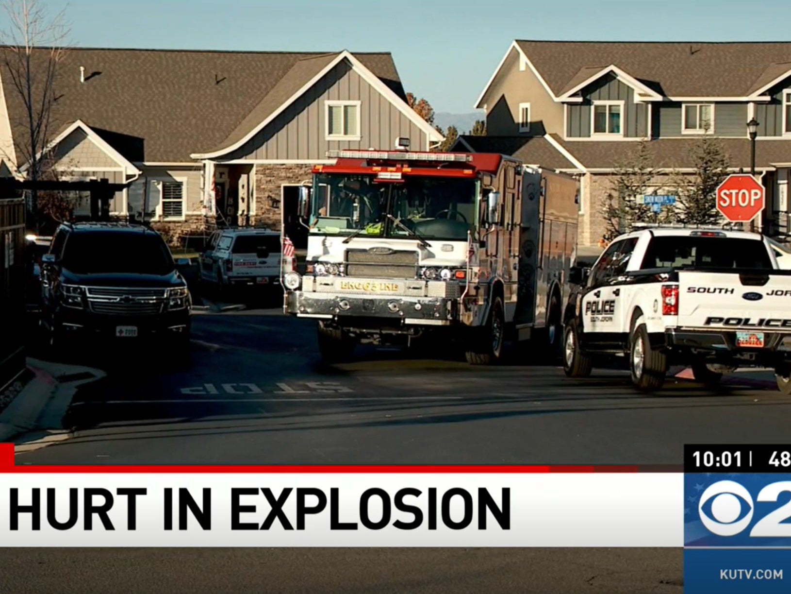 Hombre sufre graves lesiones en la pierna después de que explotara una 'trampa explosiva' en una casa de Utah