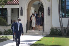 Primera dama Melania Trump votó en Florida