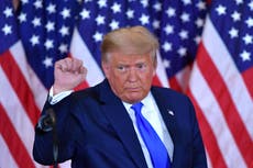 Elecciones: Trump asegura que la ventaja de Biden es muy extraña